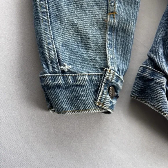 Levi's 70505 Vintage‎ USA Made Trucker Jacket Medium Denim Fade